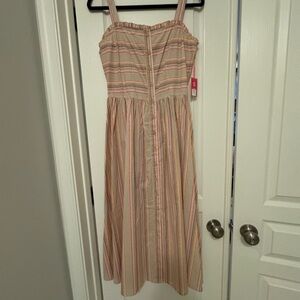 Simply Southern Striped Sleeveless Button-Down Dress